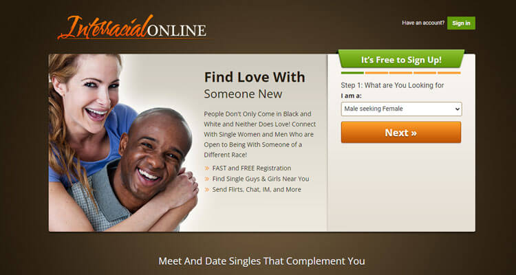 Interracial Online Review Homepage